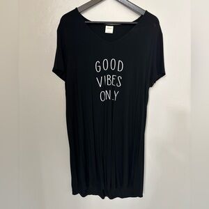 Soma Good Vibes Only Women’s Night Gown Large